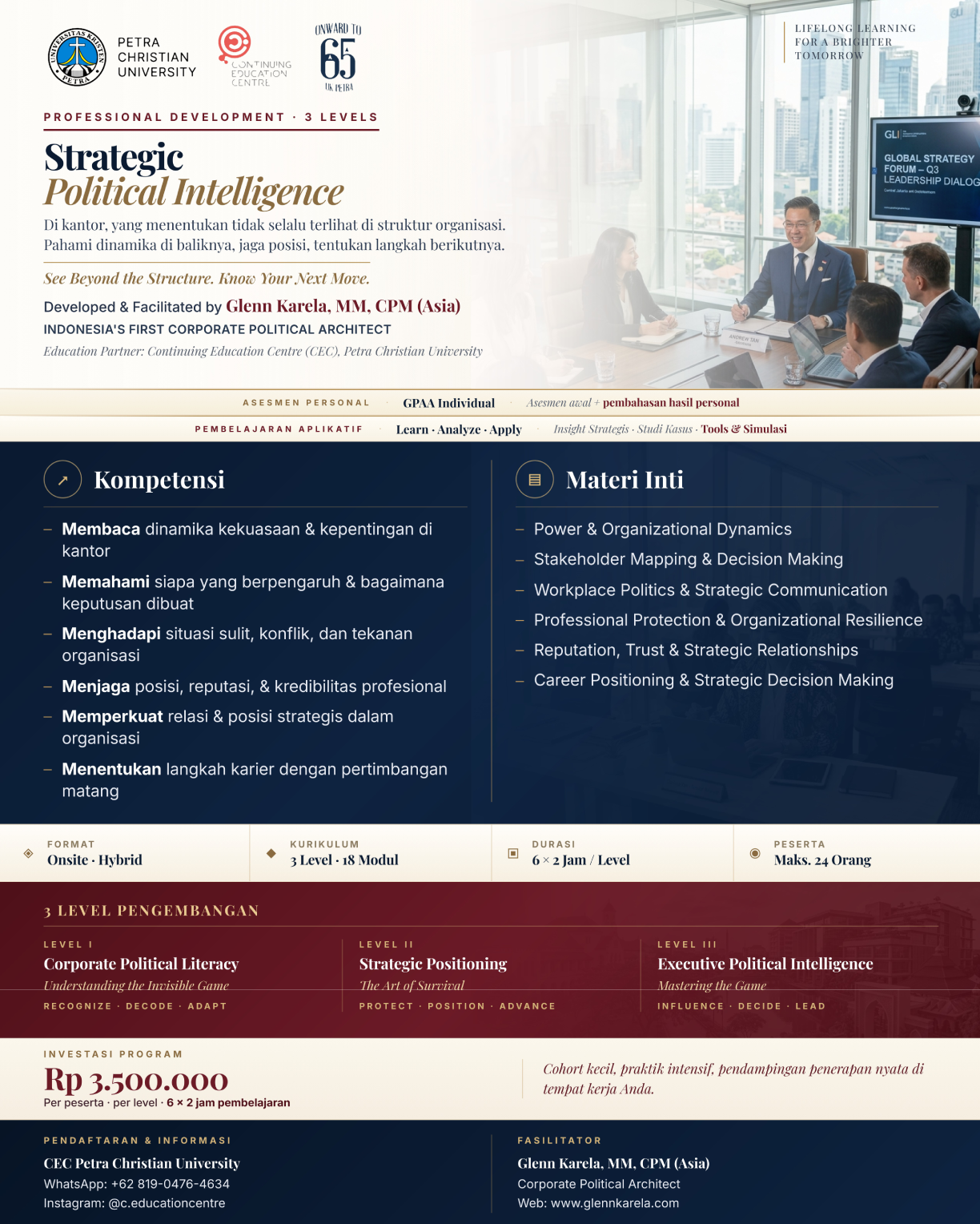 Strategic Political Intelligence professional education program